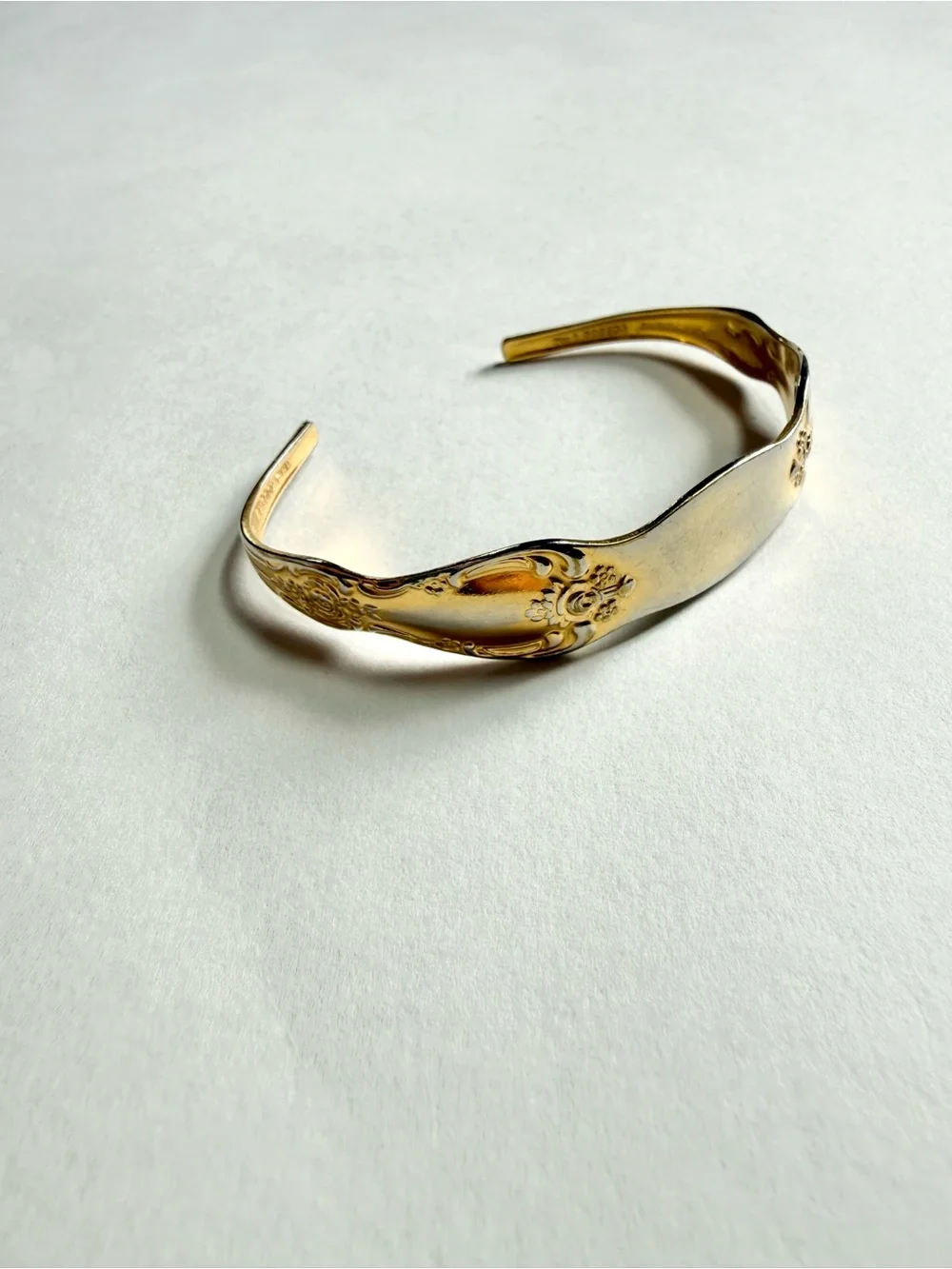 Vintage Spoon Handle Cuff Bracelet